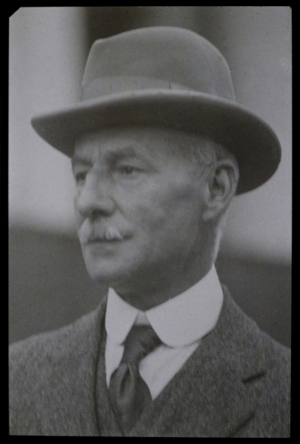 T W Proger photographed on 3rd October 1921 from the society archives