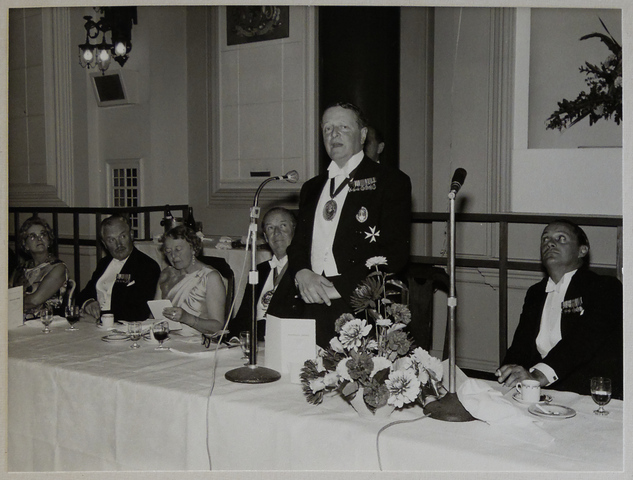 Sir Cennydd Traherne at the Centenary Dinner 