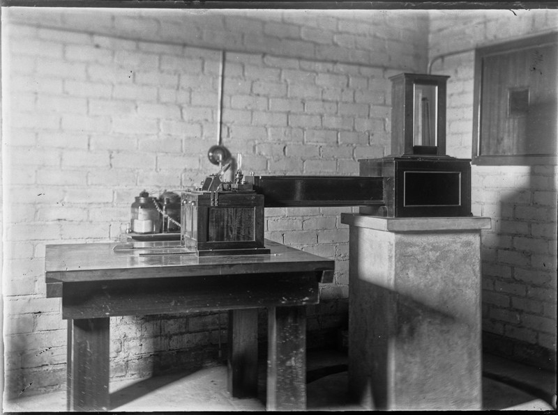 The CNS Seismograph photographed my Morrey Salmon at an unknown date 