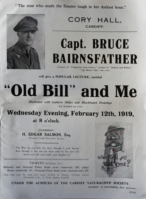 Captain Bruce Bairnsfather 1919